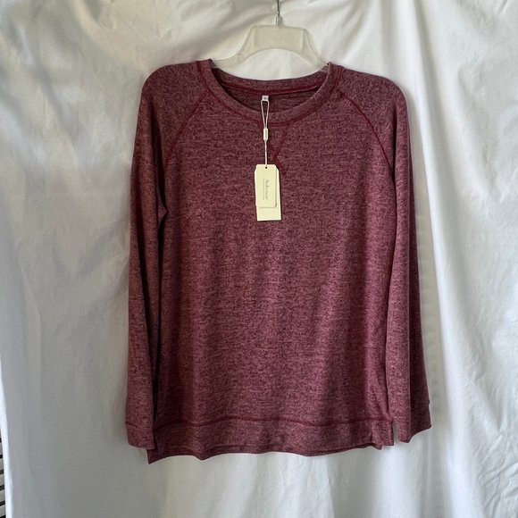 NEW Long Sleeve Lightweight Side Split Pullover Tunic by Aokosor, Size Large - Picture 12 of 13